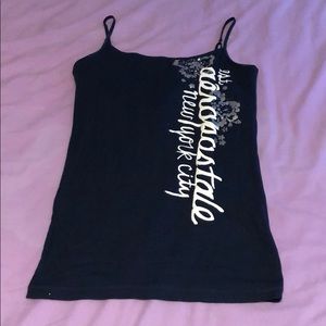 Navy Logo Aero Tank